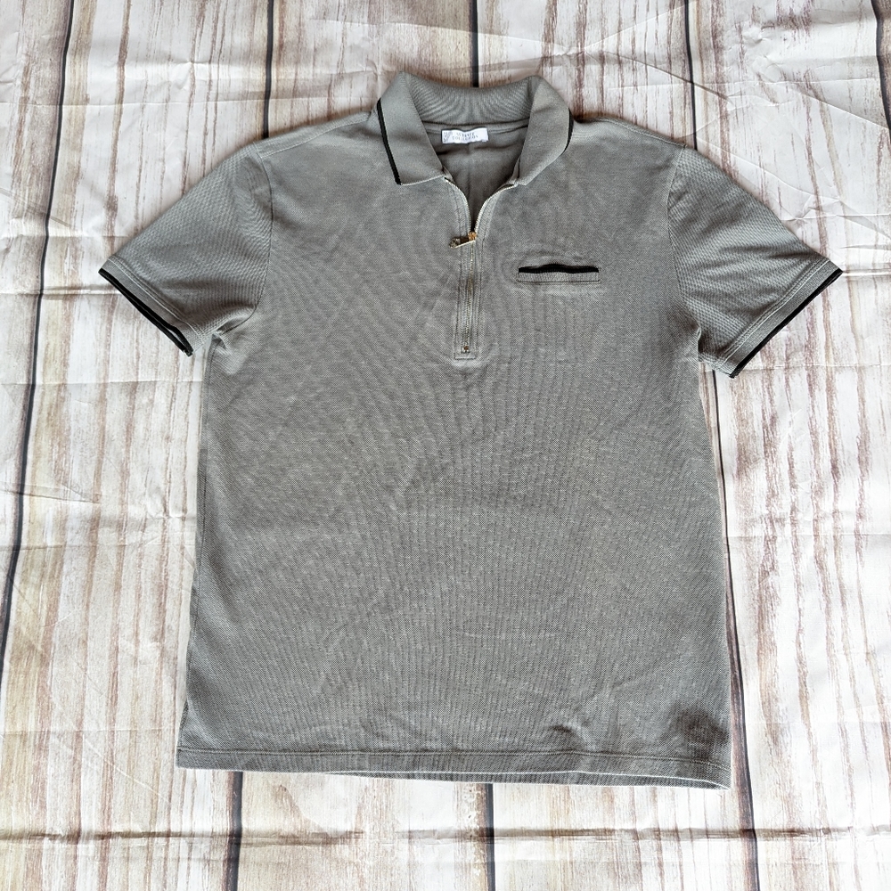 VERSACE COLLECTION | Grey Polo